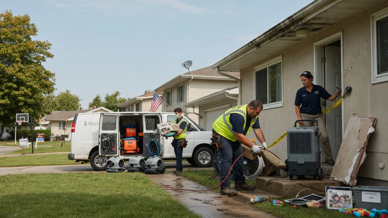 Water Damage Restoration in Hanlontown, IA near me